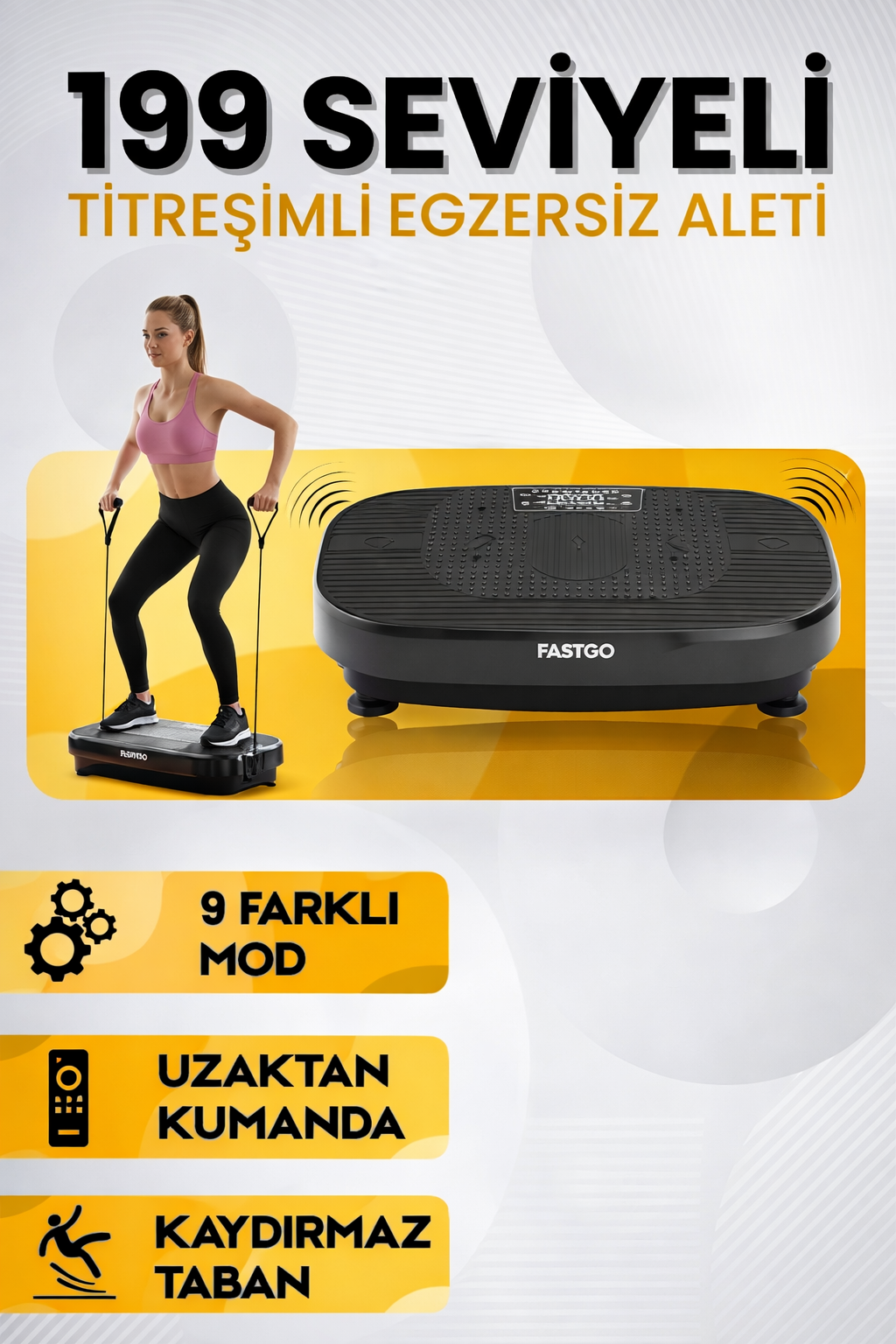 ChatGPT Image 23 Şub 2026 14_56_18 FASTGO Titreşimli Egzersiz Aleti Tüm Vücut 199 Seviyeli - Görsel 1